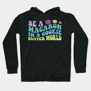 Macaron Retro Groovy Design Hoodie